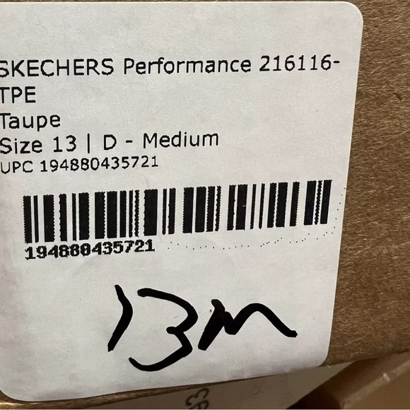 Skechers Mens Gowalk Arch Fit Sneaker Taupe Size 13 M main image 6